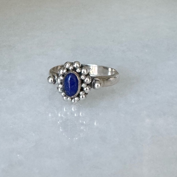 NWOT Sundance Arctic Sky Ring Lapis Lazuli Sterling Silver